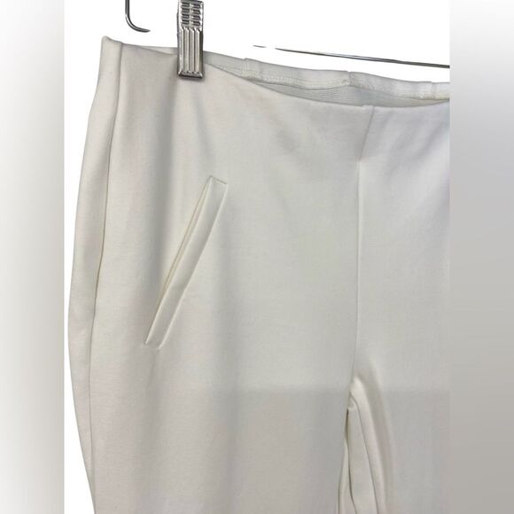 Chico’s Tummy Control White Pull on Faux Pockets Pants Size 00/2 - Picture 3 of 8